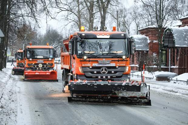 Петриченко: в Петербурге с начала зимы выпал метр снега