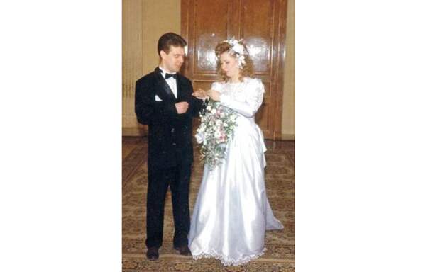 Дмитрий Медведев и Светлана Линник, 1993 актеры, звезды, знаменитости, политики, свадьба, эстрада