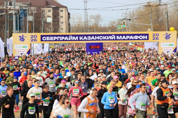 В "СберПрайм Казанском марафоне" приняли участие свыше 168 тыс. человек
