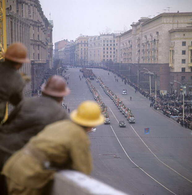 Церемония захоронения останков Неизвестного солдата в Москве, 1966 год