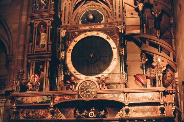 Астрономические часы в соборе в Страсбурге (Франция). | Фото: flickr.com.