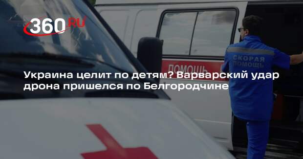БПЛА ВСУ ранил четверых подростков под Белгородом