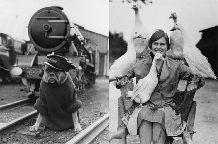 Смешные ретро-фотографии из прошлого.