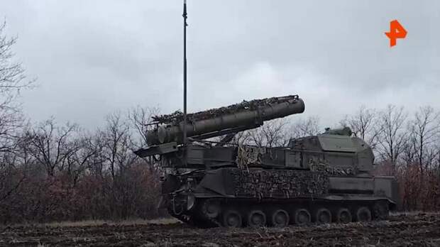 Расчет ЗРК "Бук" уничтожил снаряды РСЗО HIMARS на красноармейском направлении