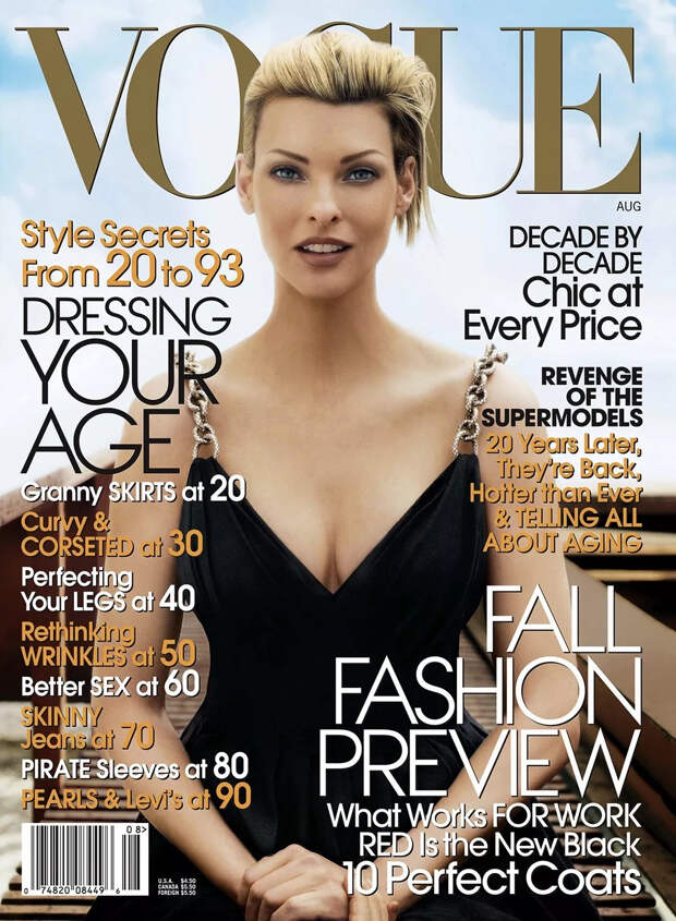 На обложке журнала Vogue