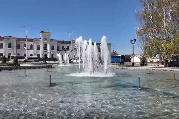 В Тамбове открыли сезон фонтанов