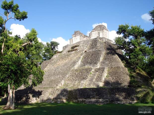Дзибанче Dzibanche, мексиканские пирамиды майя
