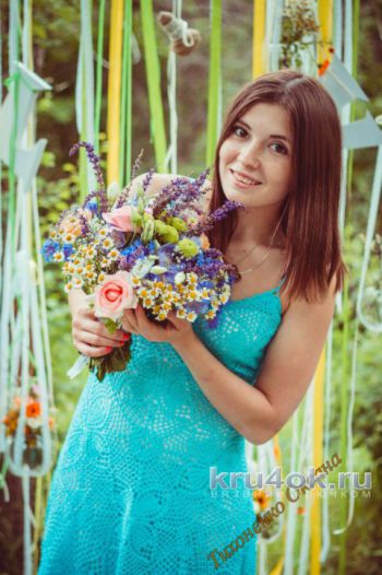 Сарафаны вязанные крючком