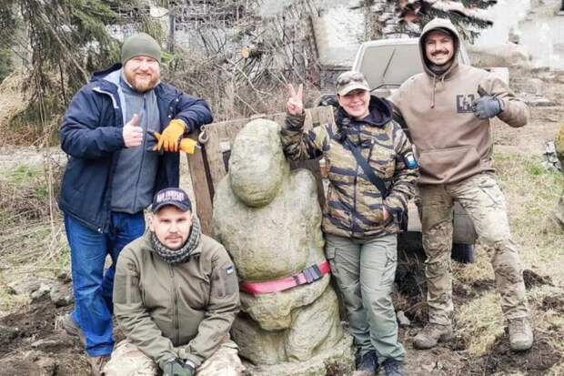 Варвары ВСУ «дерусифицируют» половецких баб их уничтожением