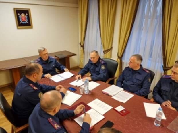 Заместитель Председателя СК России Александр Клаус провел совещание, посвященное вопросам раскрытия и расследования тяжких и особо тяжких преступлений против личности, совершенных на территории Республики...