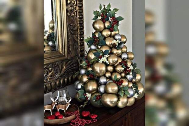 Креативные идеи ёлок для маленьких квартир