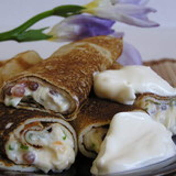 Блинчики с икрой «Курсантские».