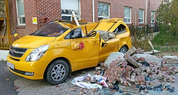 Pohang quake damage