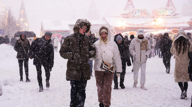 Москвичей предупредили о морозах в новогодние каникулы