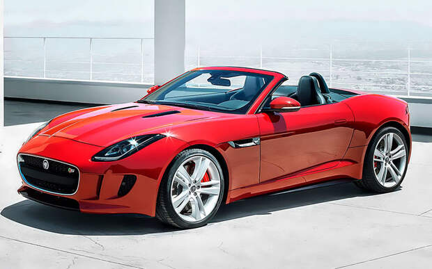 Jaguar F-Type Convertible предлагается с двигателями мощностью от 340 до 575 л.с. Самый мощный разгоняется до 314 км/ч, а сотню разменивает за 3,7 с. Jaguar F-type Convertible