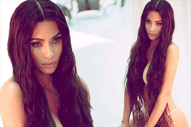 Ким Кардашьян опять опубликовала откровенный кадр несмотря на недовольство Канье Уэста