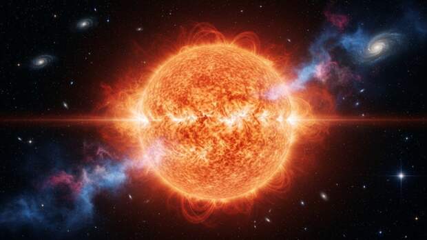 ИКИ РАН: на Солнце обнаружена группа пятен с аномальной активностью