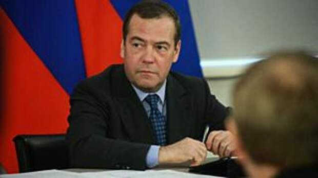 Дмитрий Медведев. Санниково, Алтайский край / Фото: Екатерина Смолихина / amic.ru