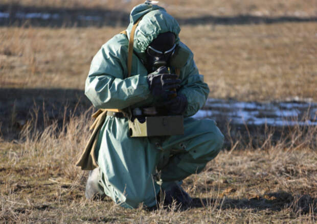 В Ленинградской военно-морской базе Балтийского флота проведен единый день РХБЗ