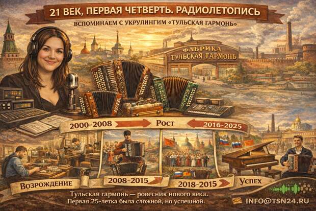 Тулякам рассказали новую историю тульской гармони XXI века