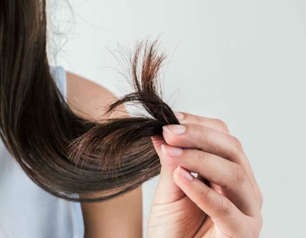 Как помочь сухим концам волос?