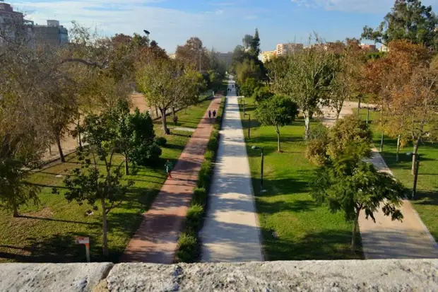 Сады Турии - центральный парк Валенсии