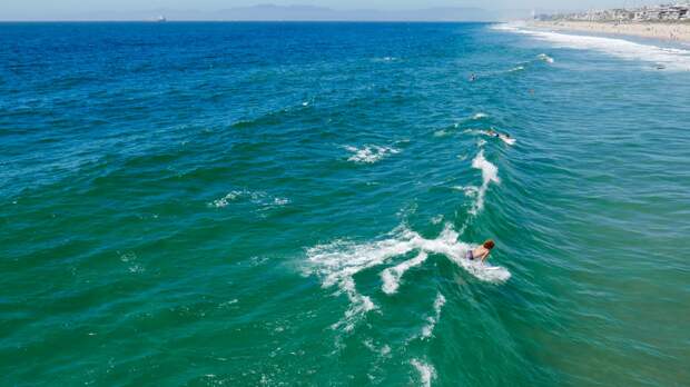 surfing beach in Southern California