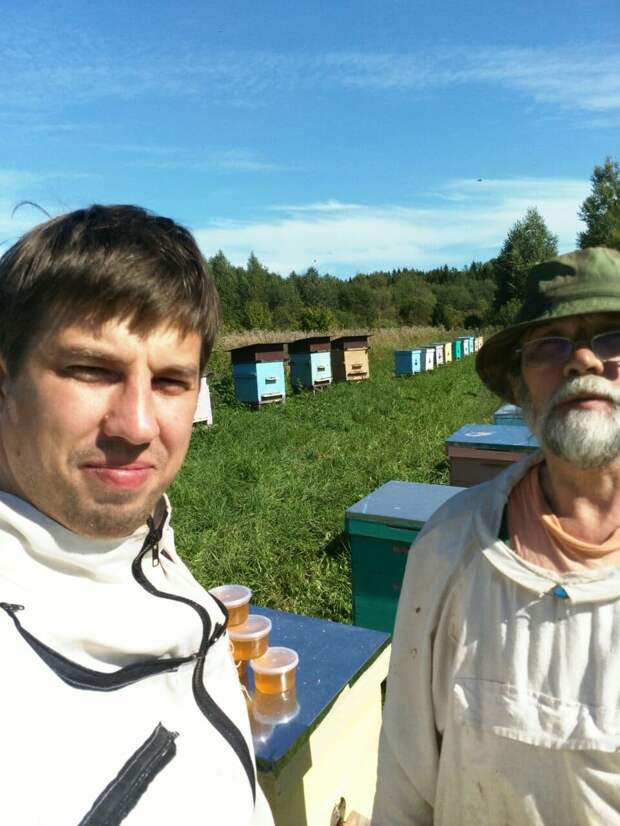 Максим Денисов с папой