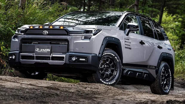 Самый «злой» RAV4: Jaos превратила новый Toyota RAV4 в покорителя бездорожья