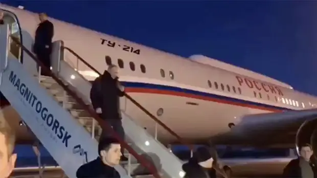 Путин прибыл в Магнитогорск