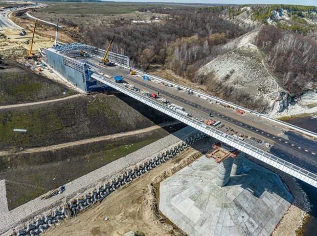 Проезд по новому мосту через Волгу около Тольятти будет платным для всех