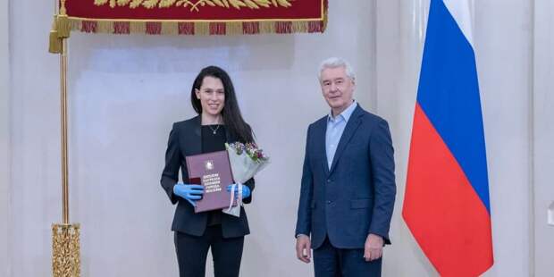 Собянин наградил спортсменов — чемпионов мира по пляжному футболу