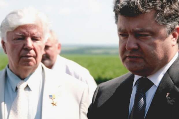 Алексей Порошенко с сыном Петром Порошенко