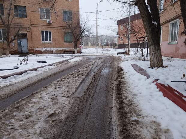 Астраханская зима расквасилась