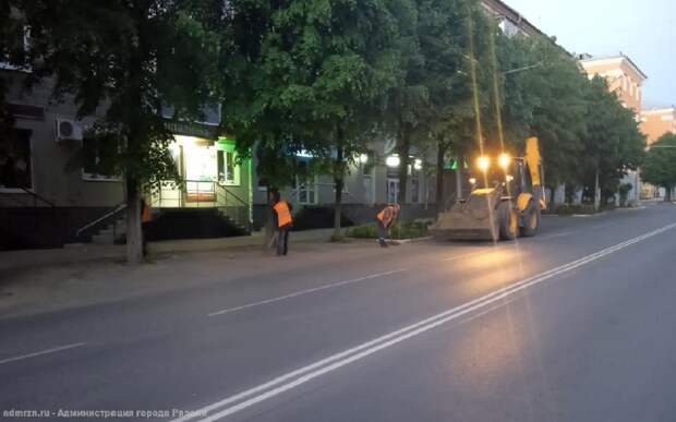 В ночь на 9 июня на трёх улицах Рязани пройдёт уборка