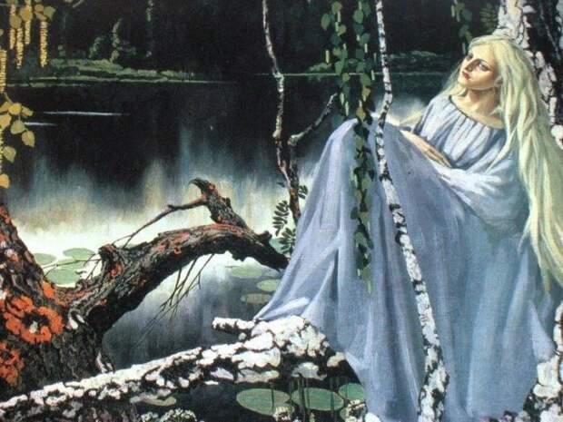 Константин Васильев, «Русалка на березе». /Фото: orchardo.ru Константин Васильев, «Русалка на березе». /Фото: orchardo.ru