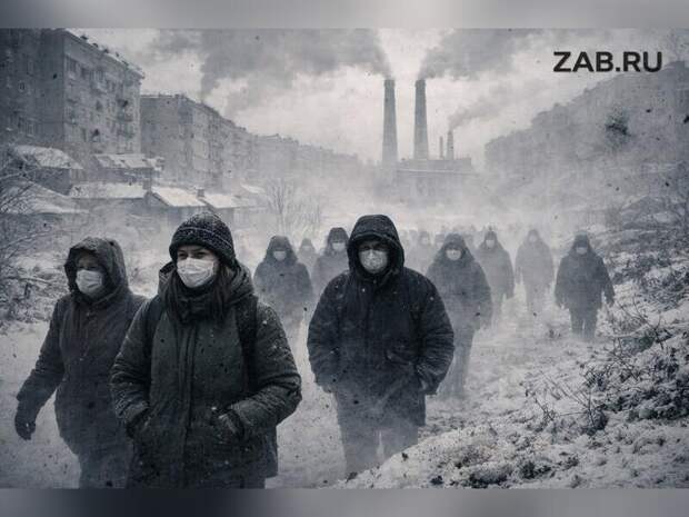 Забайкальцам рекомендуют не дышать полной грудью