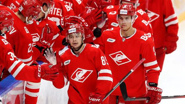 КХЛ. «Спартак» — «Адмирал». Прямая трансляция: смотреть онлайн