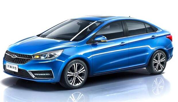 Седан Chery Arrizo могут привезти в Россию