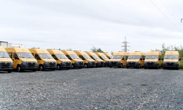 В школу с комфортом: в Архангельскую область поступили 45 новых автобусов