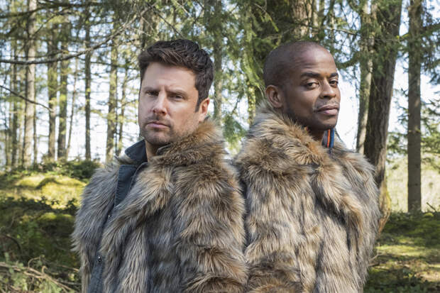 James Roday and Dule Hill, Psych 2: Lassie Come Home | Photo Credits: NBCUniversal