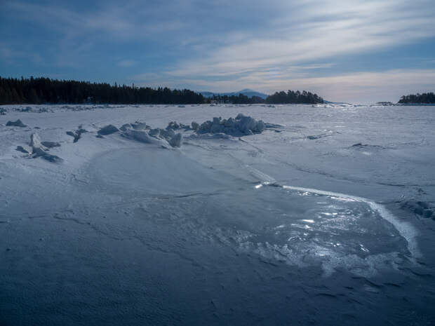 Ледяные просторы Белого моря