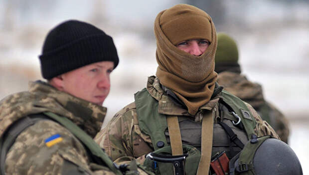 Украинские военнослужащие. Архивное фото Украинские военнослужащие. Архивное фото