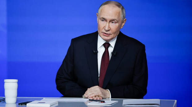 Путин назвал грабежом заморозку российских активов