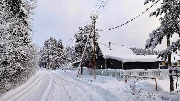 Жители челябинских деревень остались без электроэнергии в 30-градусный мороз