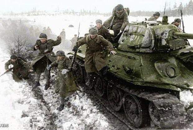 Ожившие фото войны СССР, война, история