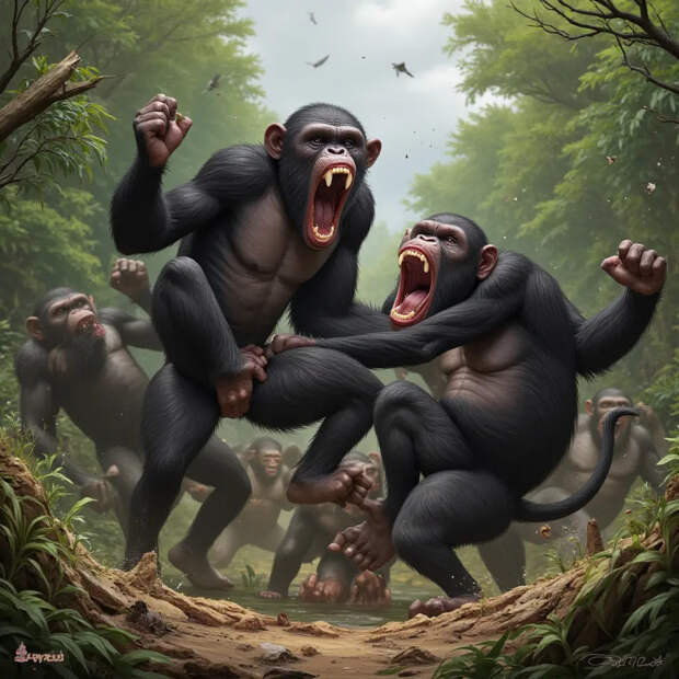 Раскол и убийства: в Уганде среди шимпанзе вспыхнула настоящая «гражданская война»