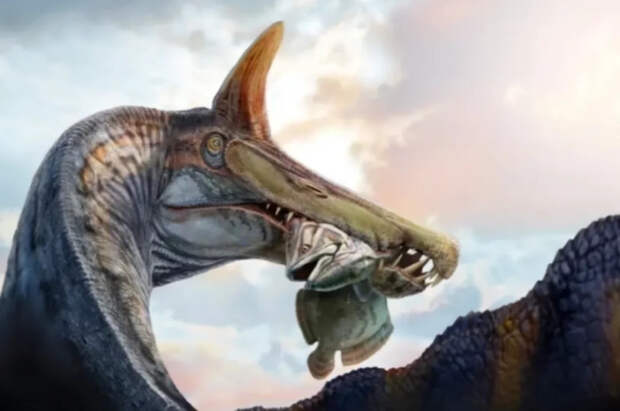 Ученые из США нашли останки динозавра с «мечом, торчащим из головы»