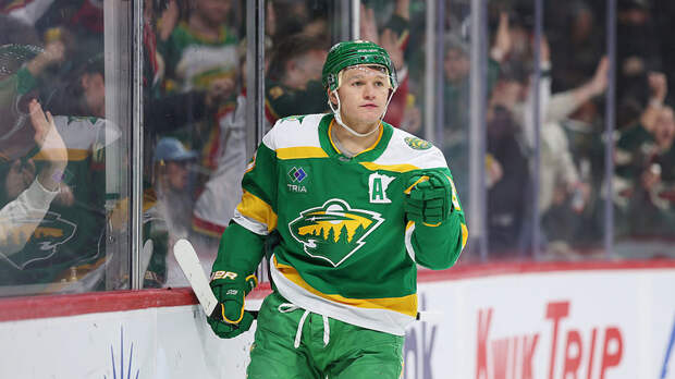 Хет-трик Капризова принёс «Миннесоте» победу над «Детройтом» в матче НХЛ