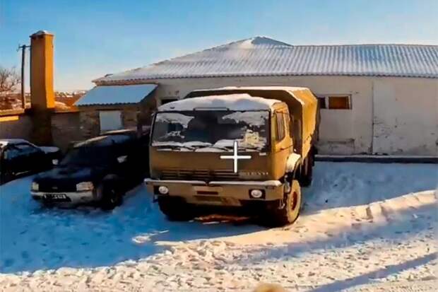 Австрийские грузовики Steyr 12M18 замечены на вооружения ВСУ